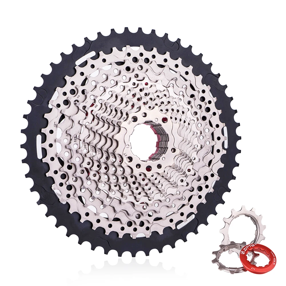 

13-Speed 11-50T Cassette CNC Alloy Mountain Bike AXS 13-Speed Wide Ratio Freewheel For MTBATU&UTV