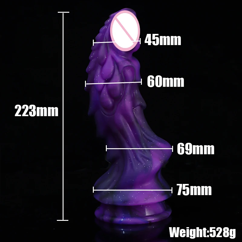 Super Realistic Dildo Luminous Fake Penis Female Masturbator Vaginal Dilator Massager G-spot Stimulator Sex Toys For Women Men