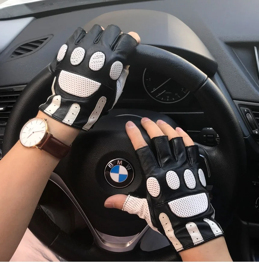 gants-en-cuir-veritable-fins-a-une-seule-couche-pour-l'ete-demi-doigts-pour-la-conduite-la-moto-en-peau-de-mouton-pour-hommes-et-femmes