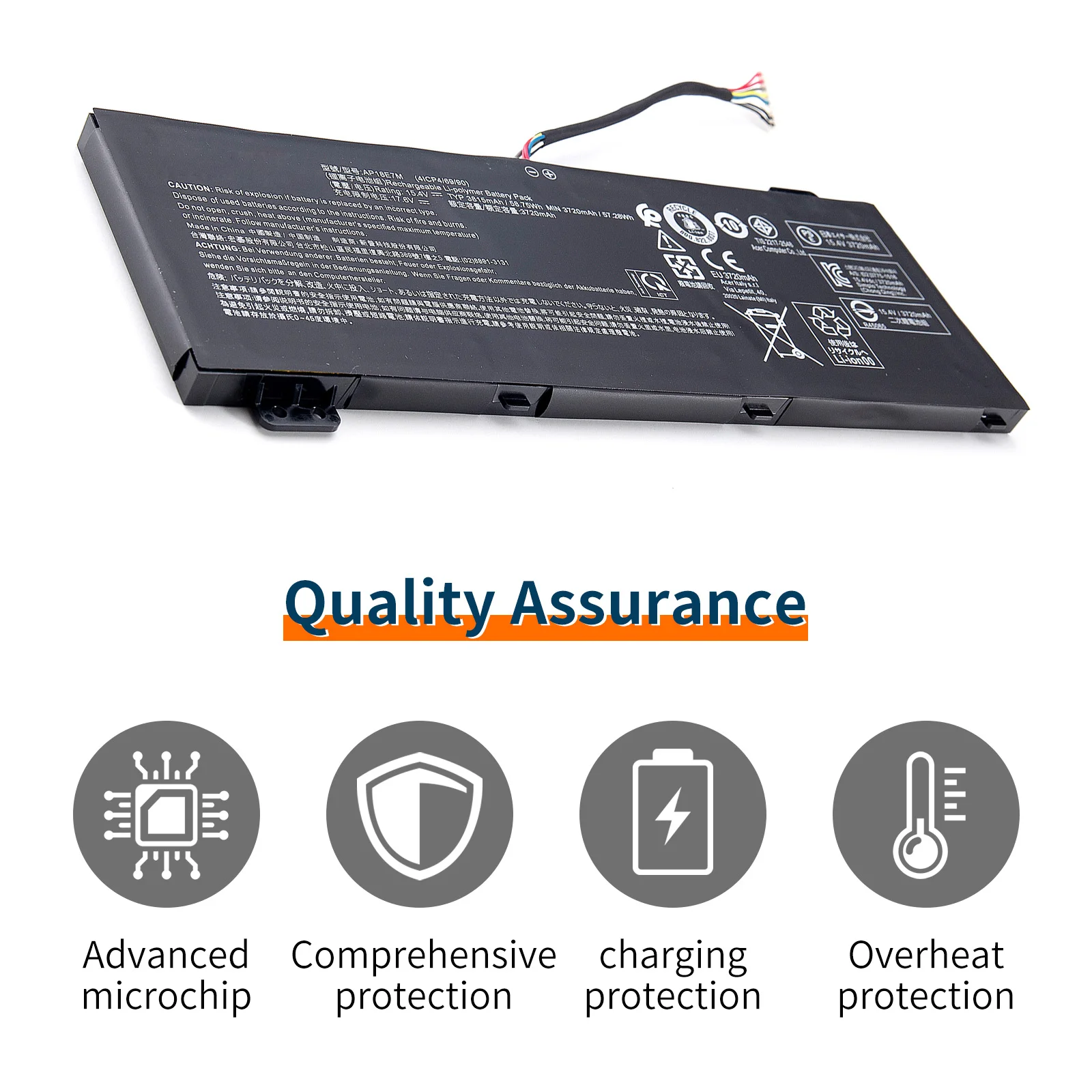 AP18E7M AP18E8M Battery for Acer Nitro 5 AN515-54 AN517-51 AN515-55 AN515-44 AN515-43 Nitro AN715-51 PH315-52 PH317-52 PH317-53