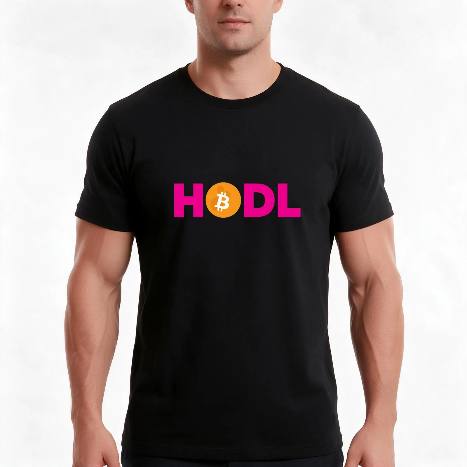 CRYPTO BTC BITCOIN TRADER T-Shirt Summer Casual Cotton Tee Oversized Streetwear Tops Vintage Graphic Print Unisex Men Women