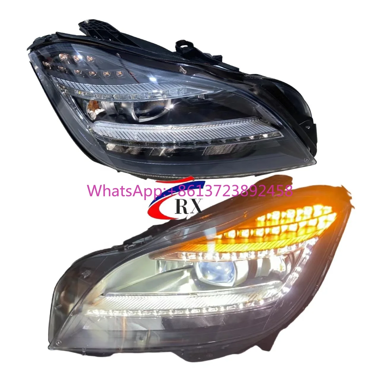 

Suitable for 2012-2016 Mercedes Benz CLS W218 Car Front Bumper Lighting System LED Headlights