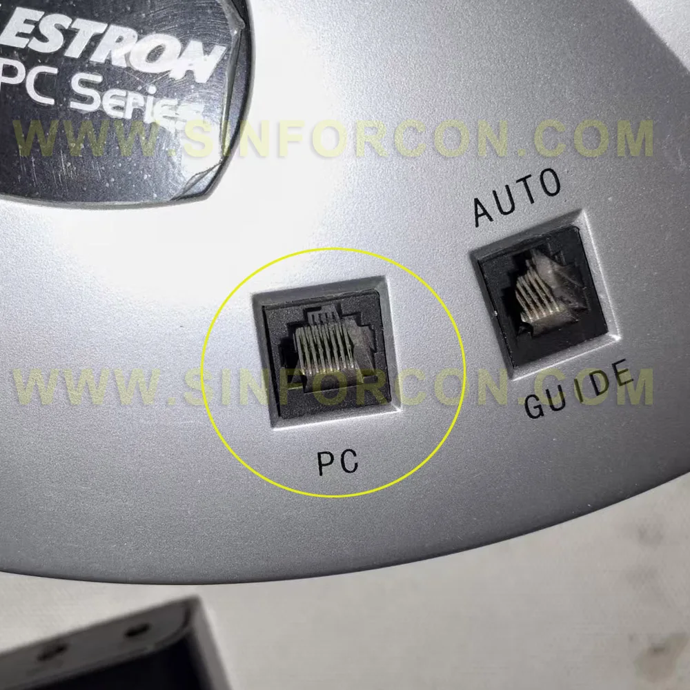 DB9 RS232เพื่อ RJ45สายเคเบิล NexRemote สำหรับเปลี่ยน CELESTRON HC เพื่อควบคุมกล้องโทรทรรศน์