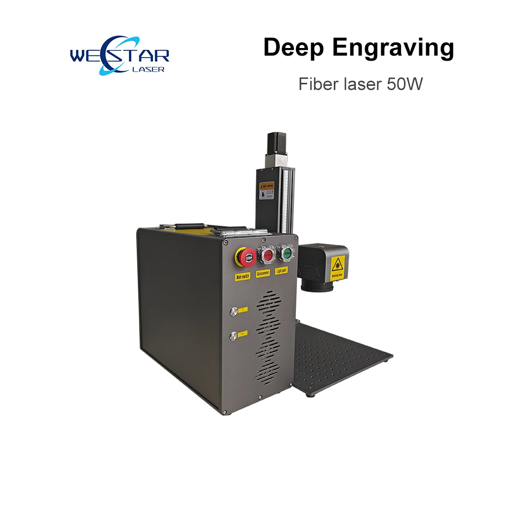 Deep Engraving Machine Fiber Laser 1064nm for Metal Commemorative Coin Engraving