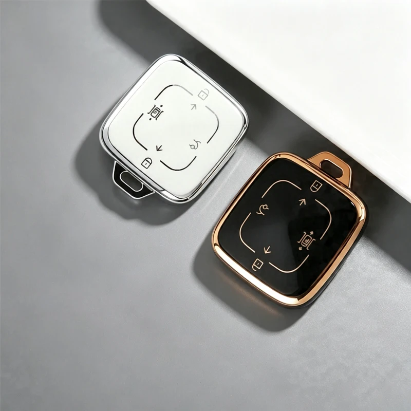 High Quality TPU Car Remote Key Case Cover for Zeekr 7X 001 X 007 009 2025 2024 Protector Shell Car Interior Accessories