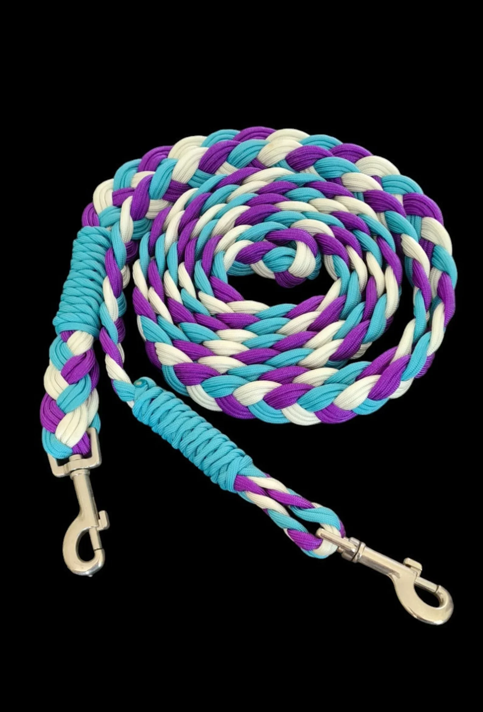 Custom Braided Paracord Rope Western Horse Loop Reins