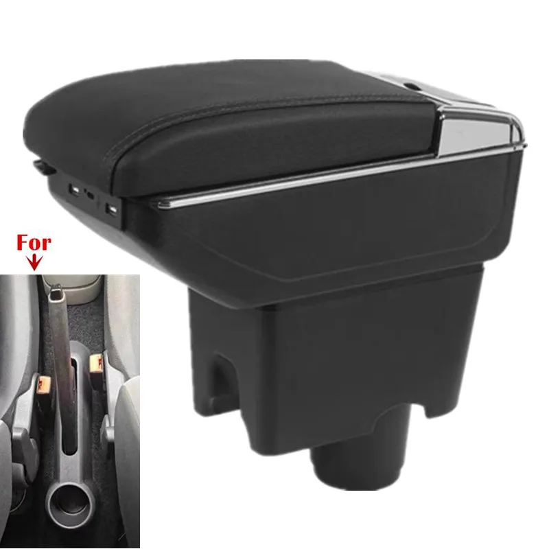 For Volkswagen UP Armrest Box For Skoda Citigo VW UP Seat Mii Car Armrest Dedicated Auto Storage Box Cup Holder Car Accessories