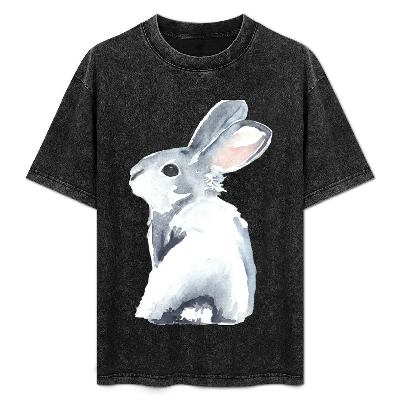 

Moon Rabbit I T-Shirt Big Size Loose Fit Tee Shirt
