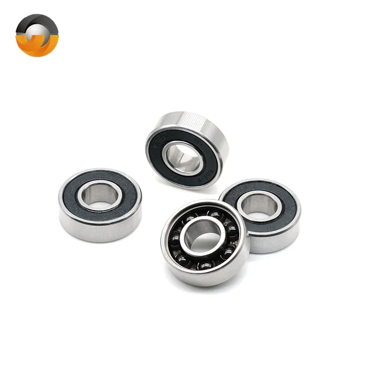 606RS Hybrid Ceramic Bearing 6x17x6 mm ABEC-7 2PC Bicycle Bottom Brackets & Spares 606RS Si3N4 Ball Bearings