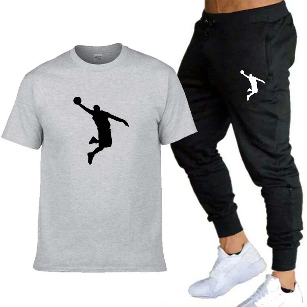 

Летние мужские комплекты, модный корейский спортивный костюм, мужские футболки с коротким рукавом + спортивные шорты, костюм, мужская повседневная мужская одежда, мужские комплекты для бега