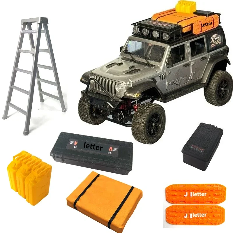 RC Crawler Custom Size Recovery Board Sticker Fuel Tank DIY Appearance Decor Part For MN128 1/12 RC Car Modification Accessories