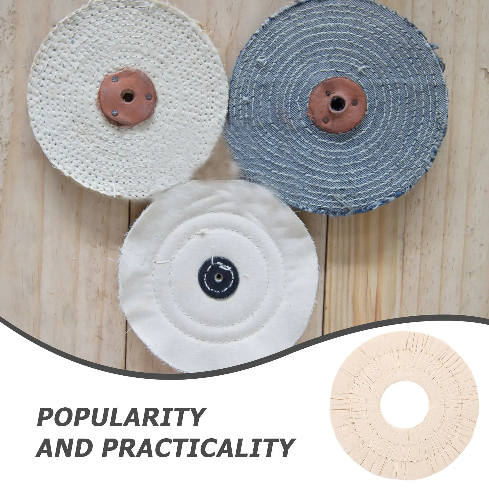 High-Durability Buffing Wheel Cloth Non-Woven Fabric Polishing Wheel Cloth for Edge Bander Full Automatic Edge Banding Machine