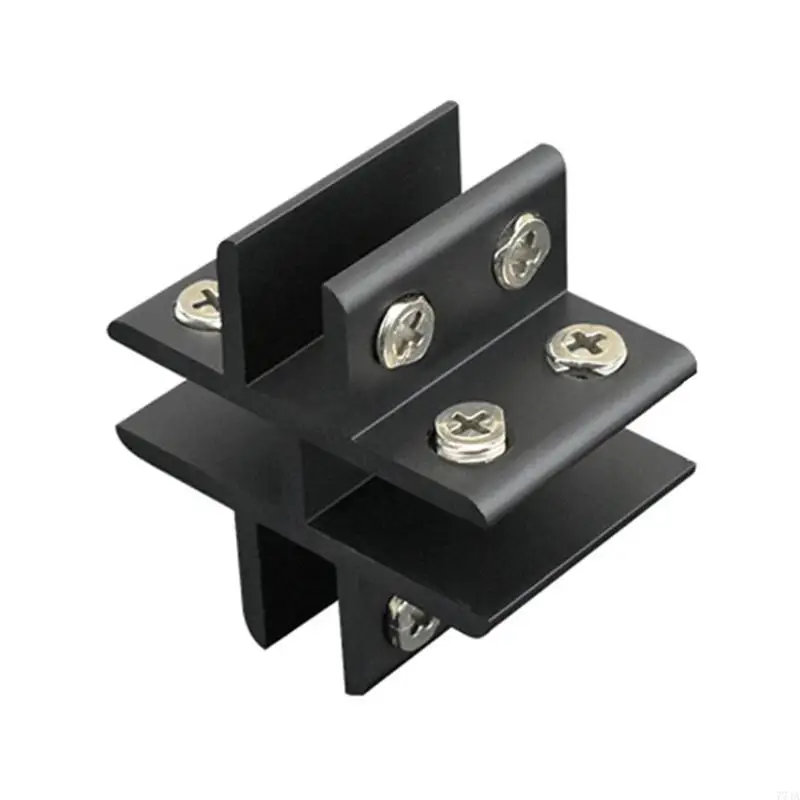 Clip fixation en verre 77ja Verre L / T / Type type Fixation greffage Clip Tile Fixation Accessoires