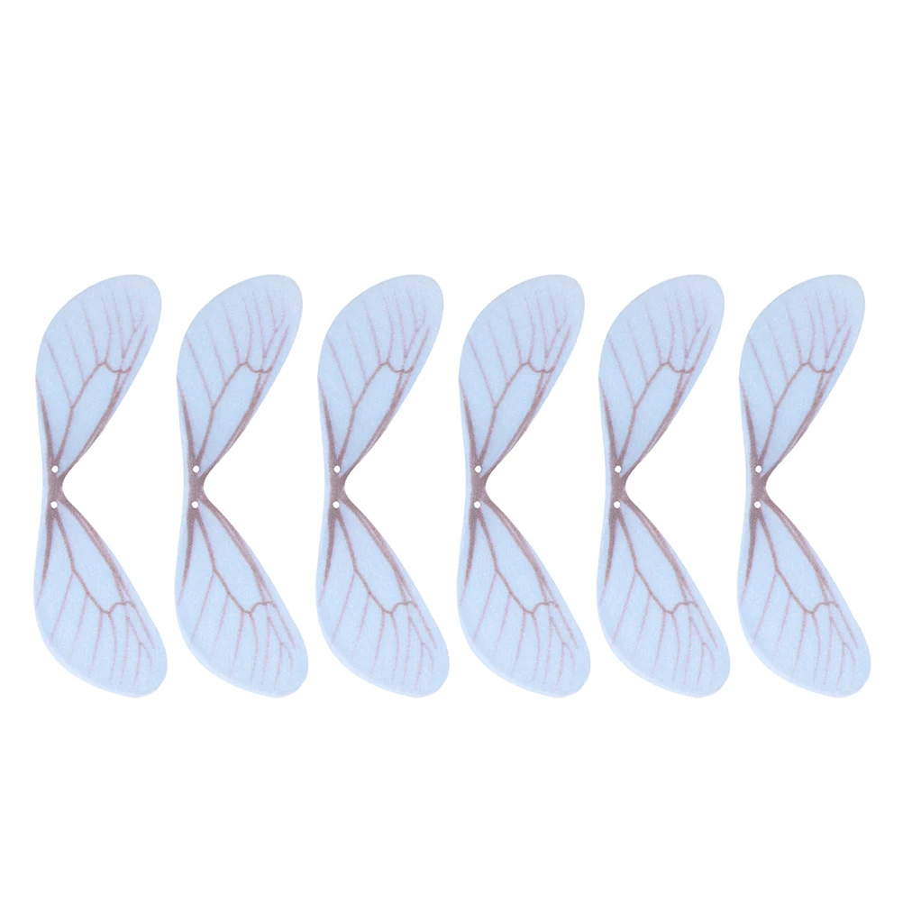 

50pcs Artificial Dragonfly Wings Crafting Materials Durable High Quality Wing Shape Earrings Brooch Decor Accessories