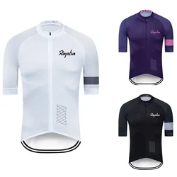 Raplia Team Summer Cycling Jersey Bike Clothing Cycle Bicycle MTB Sports Wear Ropa Maillot Ciclismo for Men's Mountain Shirts