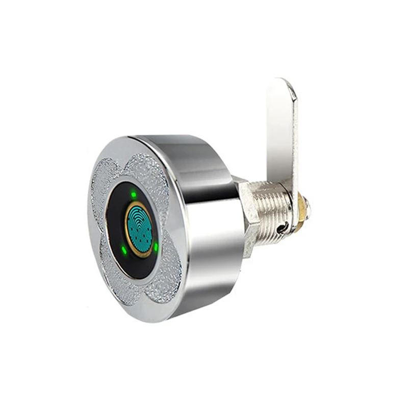 

A08M-Drawer Fingerprint Lock Password Mailbox Lock Biometric Drawer Lock Fingerprint Rechargeable Keyless Electronic Lock