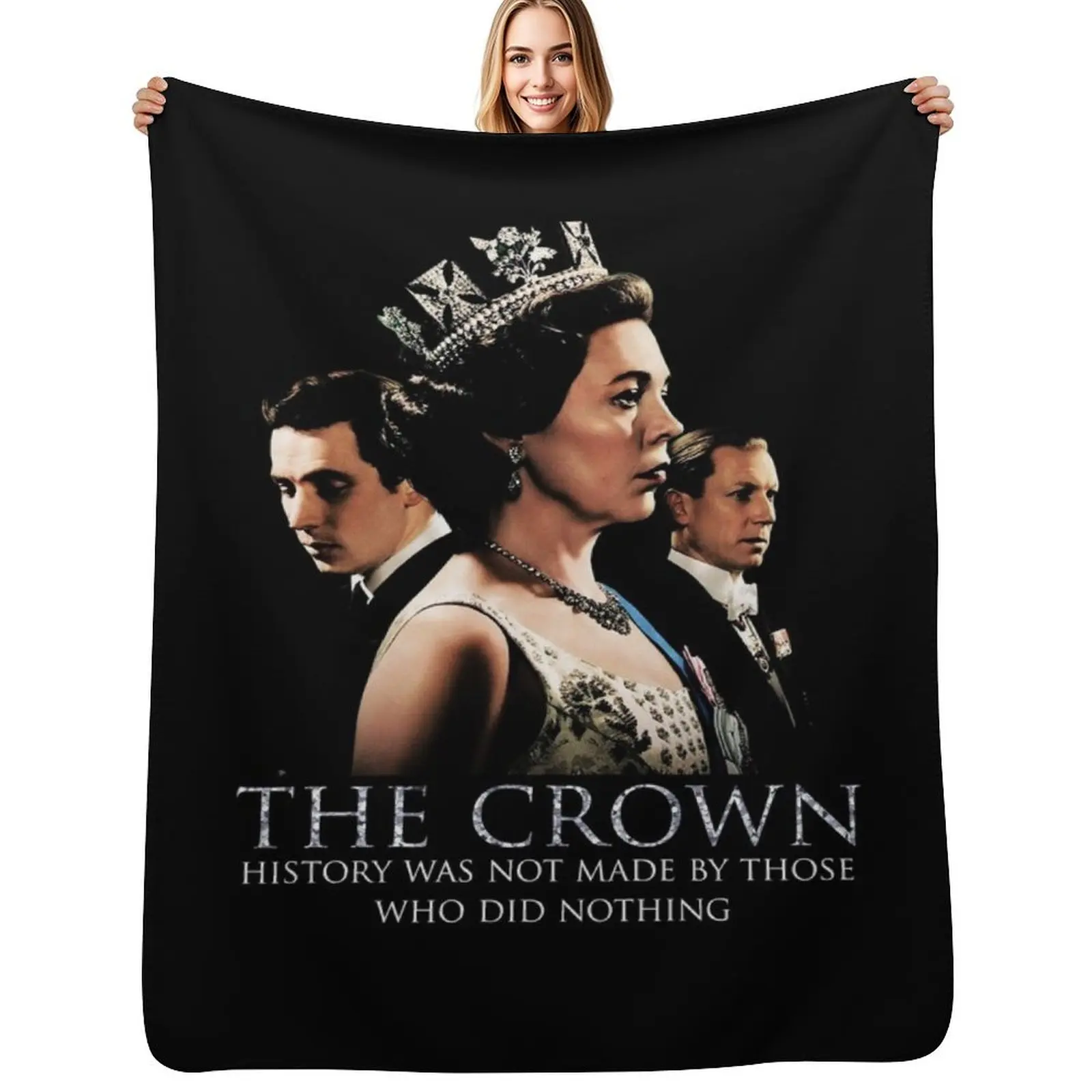 

the crown netflix special edition Throw Blanket Kid'S halloween Furrys Vintage Blankets