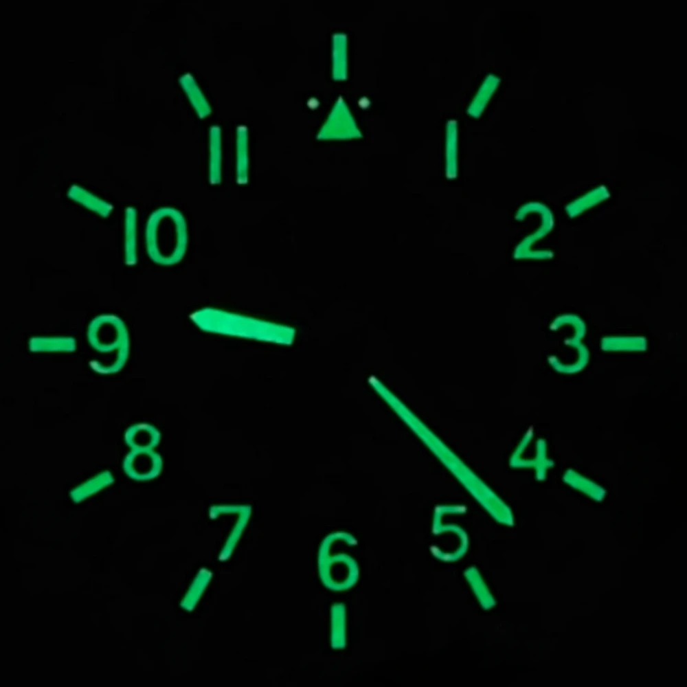 BLIGER 29mm esfera de reloj índice numérico blanco negro verde azul esfera con manecillas luminosas ajuste NH35 NH36 ETA2824 PT5000 movimiento