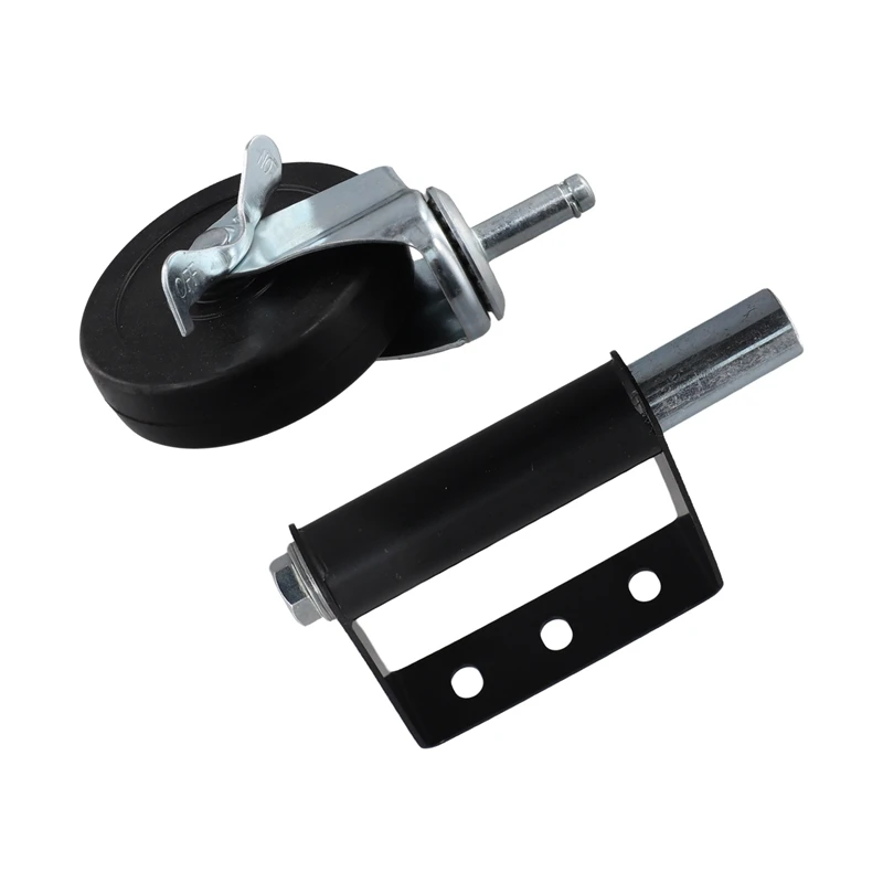 Heavy Duty Gate Caster, Spring Loaded Gate Wheel, Swivel Gate Caster Wheel For Wooden Gate And Fence 220LBS Capacity