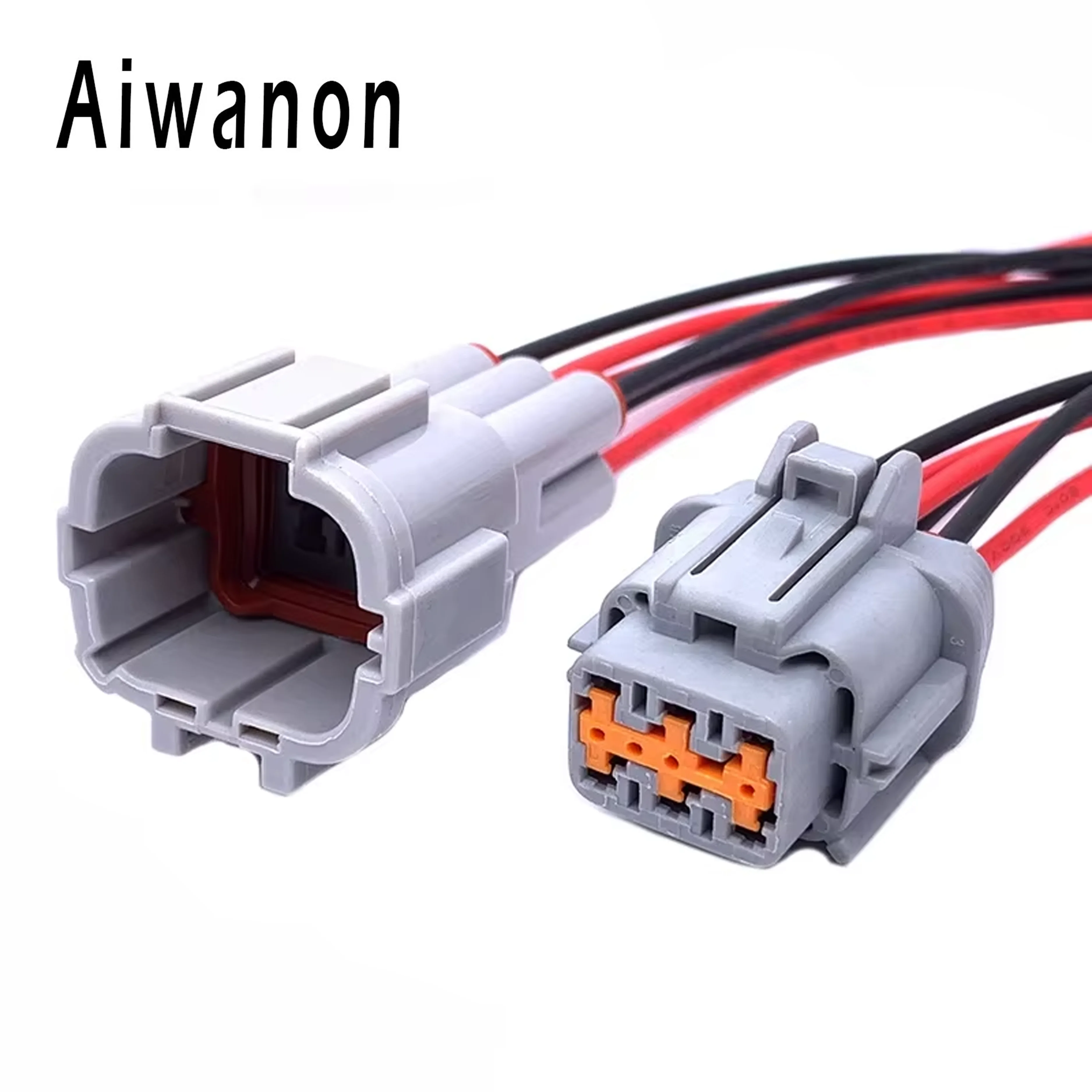 

1 Pc 6 Pin Auto Headlight Electrical Cable Connectors Waterproof Female Male Wire Harness Plug For Nissan 6188-0560 6189-1175