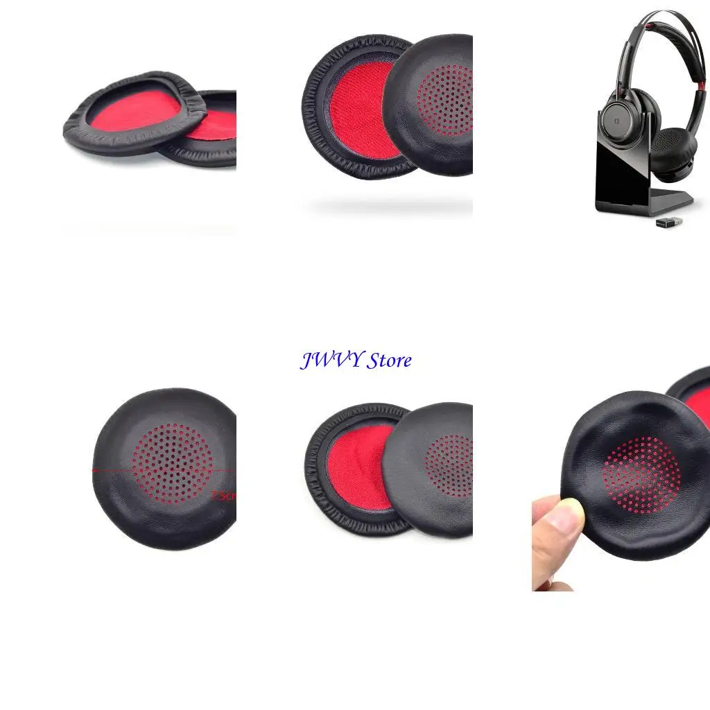 573A 1Pair Soft Ear… - image