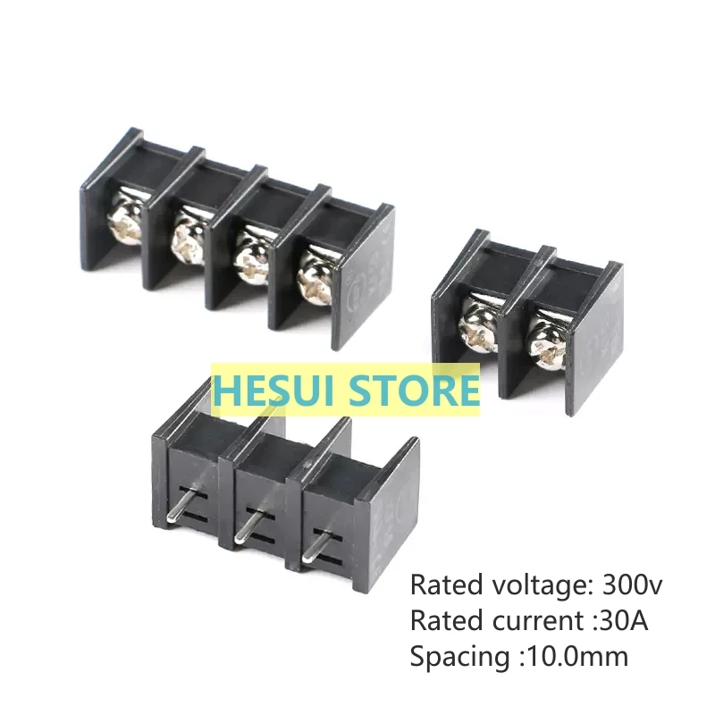 10 قطعة KF55C-10.0-2/3/4P DIP 300 فولت/30A 10 مللي متر تباعد محطة السياج في دبابيس الأوسط الأسلاك محطة كتلة وموصل