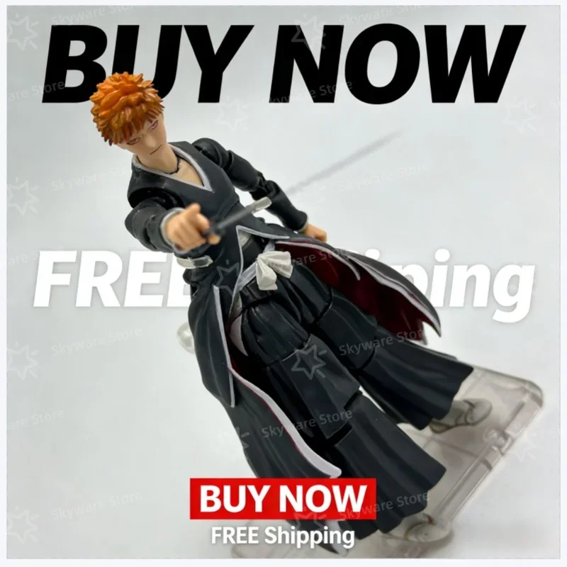 

НОВИНКА! В НАЛИЧИИ! Фигурка Ичиго Куросаки из Bleach от Square Enix. Классическая японская аниме-модель Ичиго Куросаки.