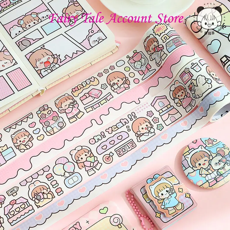 Imagem -04 - Telado Duoduo Gift Box For Children Hand Account Grupo Notepad Stickers And Paper Tape Soft Cute