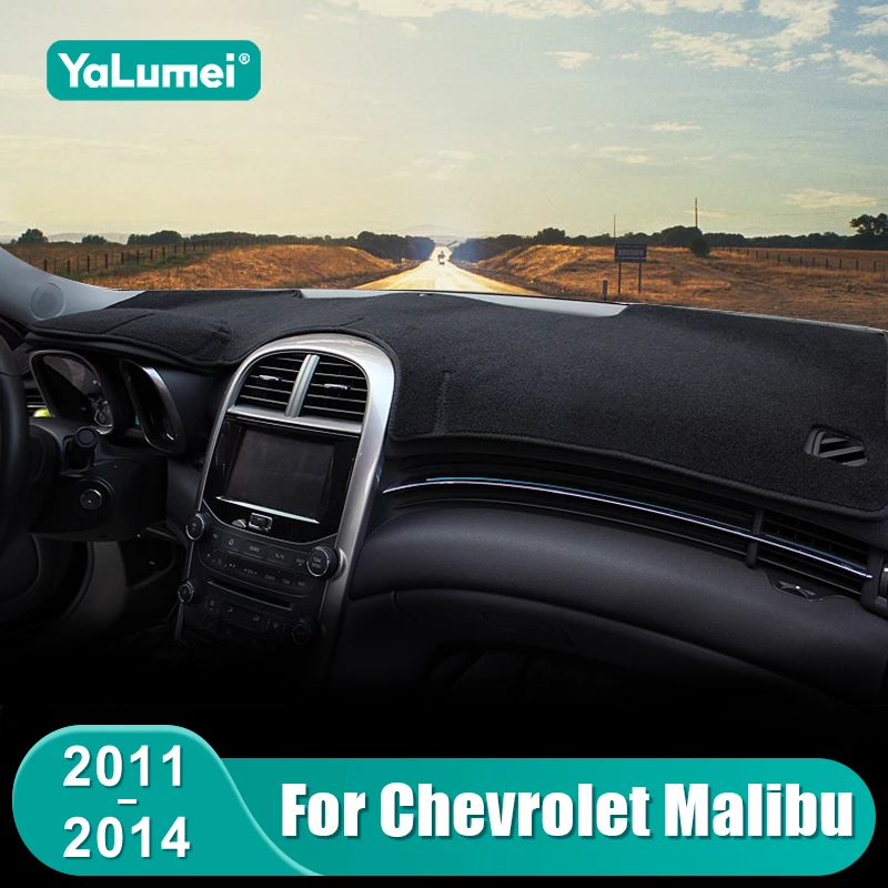 

Для Chevrolet Malibu 2011 2012 2013 2014, козырек от солнца на приборной панели автомобиля, нескользящий коврик, аксессуары