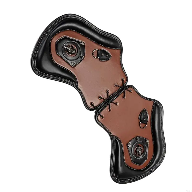 M76E Universal Auspuff Hitzeschutz PU Leder Seite Sättel Hitzeschild Deflektor Einfach Zu Installieren – Detail 7