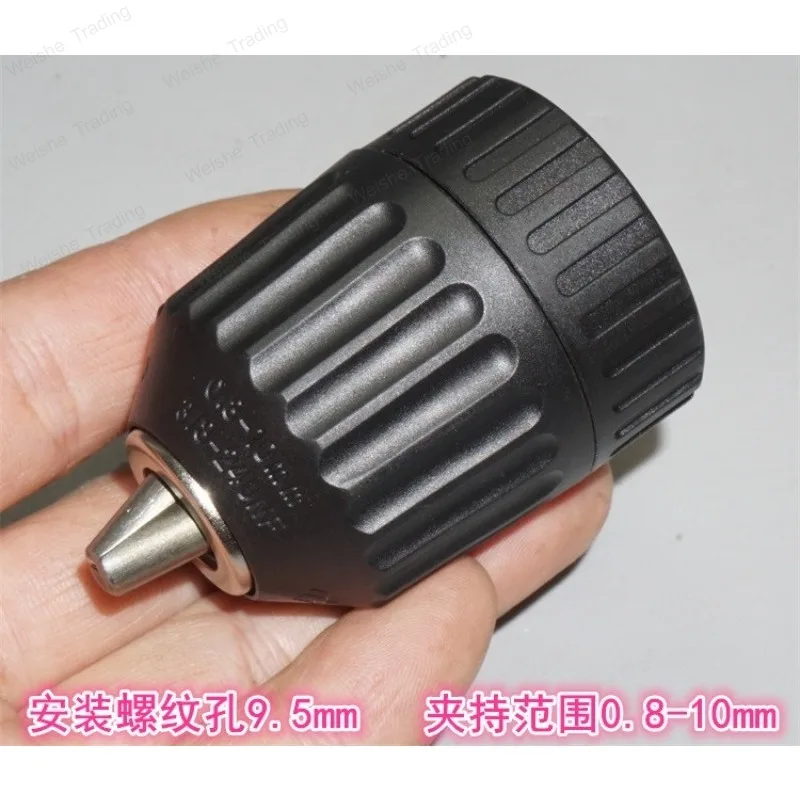 3/8 Hand Collet 9.5mm Threaded Hole 0.8-10 mm Clamping Range Hand Collet