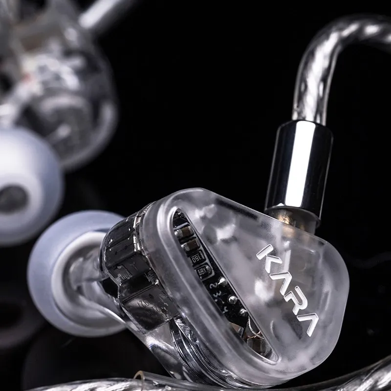TANCHIJIM KARA 1DD + 4BA Hybrid Hifi Music Monitor Studio DJ Bass In Ear Audiophiles سماعة أذن 0.78 2Pin ياربود