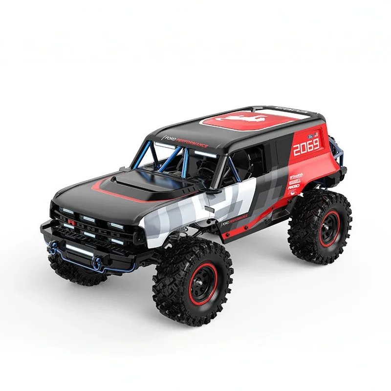 MJX RC Car 1：18 Scale H18P Ford Bronco Baja 1000 Brushless Off Road Climbing Crawler Model Outdoor Racing For Adult Hobby