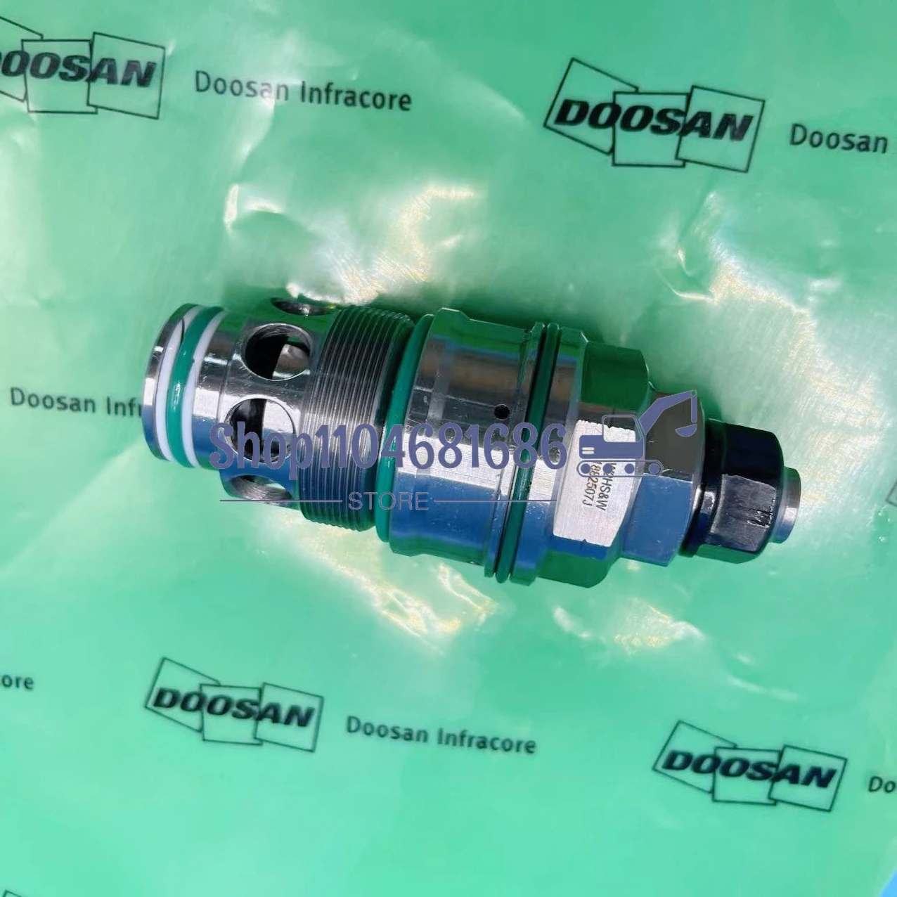 

R210W-7 DX140W5K DX140W5 Relief Valve For Excavator Doosan Hyundai 410127-00356A 31NG-00257
