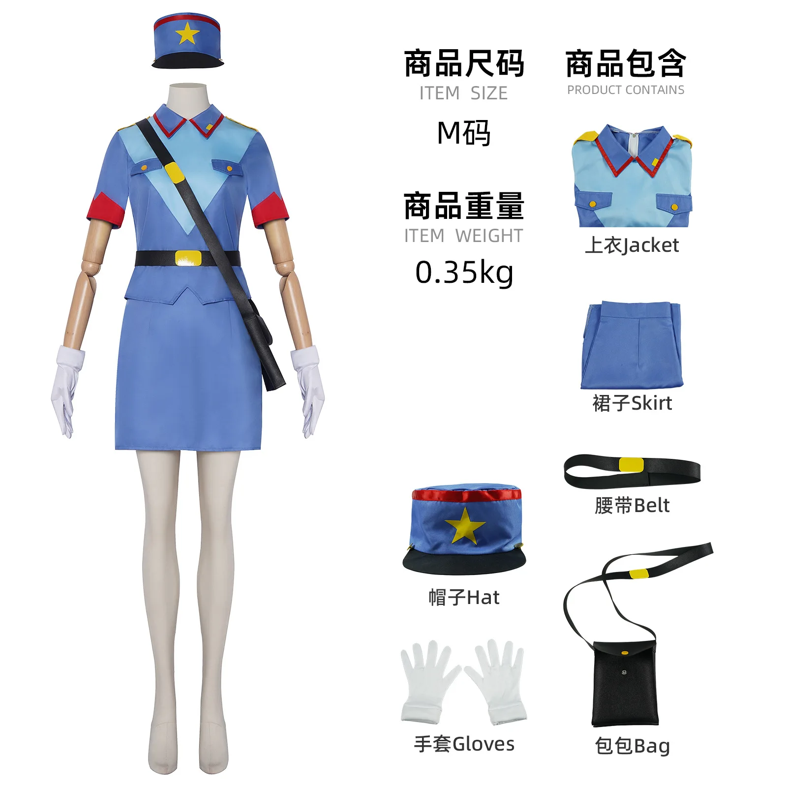 Halloween Cosplay Jenny and Nurse Joy Costumes for Women Christmas Comic-Con Gaming and Anime Parties Halloween Party Outfits view 5