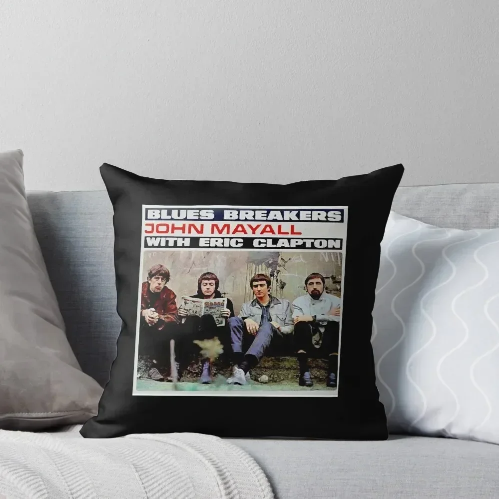 Blues Breakers John Mayall With Eric Clapton Throw Pillow Pillow Case Covers For Sofas pillow