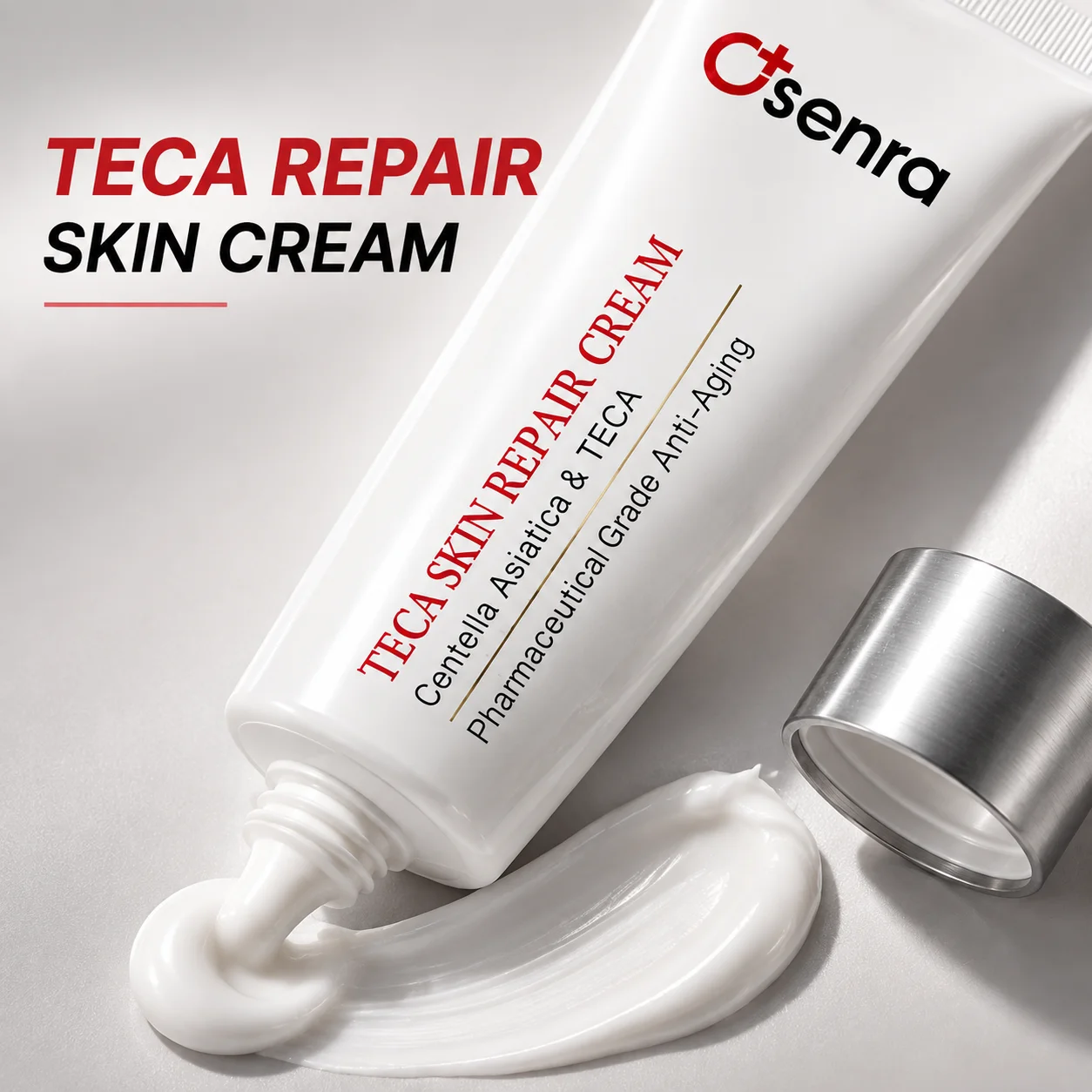 Osenra Centella Asiatica TECA Skin Repair Cream Deep Moisturizing Hydration Repair Skin Barrier Relieves Dryness And Redness