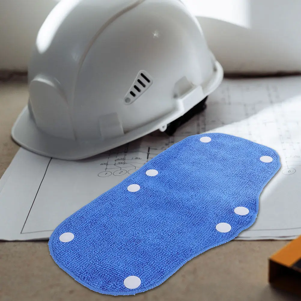 12Pcs Hard Hat Sweatband Liner Breathable Sweat-Absorbing Ergonomic Design for Construction Workers Summer Use Washable Reusable