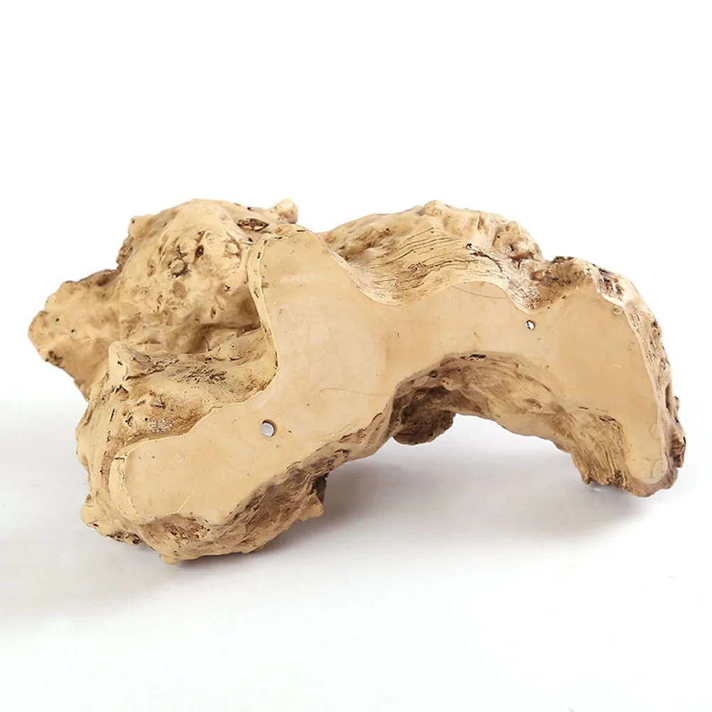 

Multilayer 3 Resin Twisted Driftwood Planter Artificial Root Flower Pot for Succulents Air Plants Decorative Container Garden