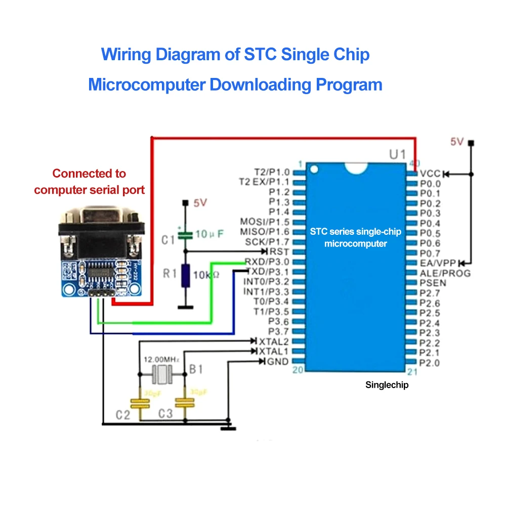 5 pces max3232 rs232 para ttl porta serial conversor módulo db9 conector max232