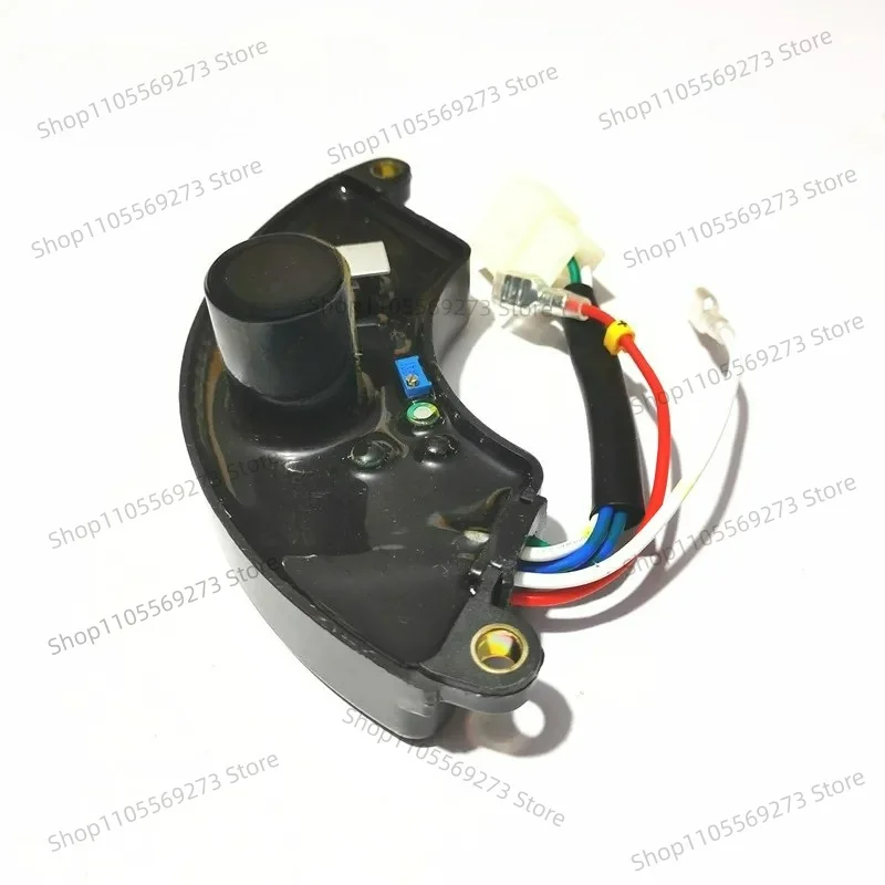 250V 470UF Automatic Voltage Regulator For 5KW 5.5KW Generator Parts TT09-4C EC6500 AVR 6 Wires Compatible with LIHUA