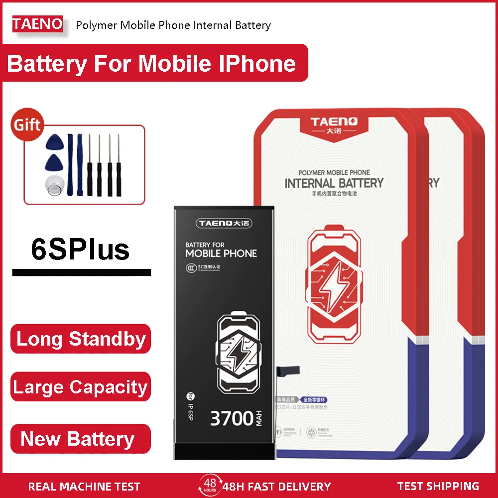 

TAENO Mobile Phone Battery for iPhone 6s Plus 3700mAh High-Capacity Replacement Lithium Polymer Batteries Bateria For iPhone6SP