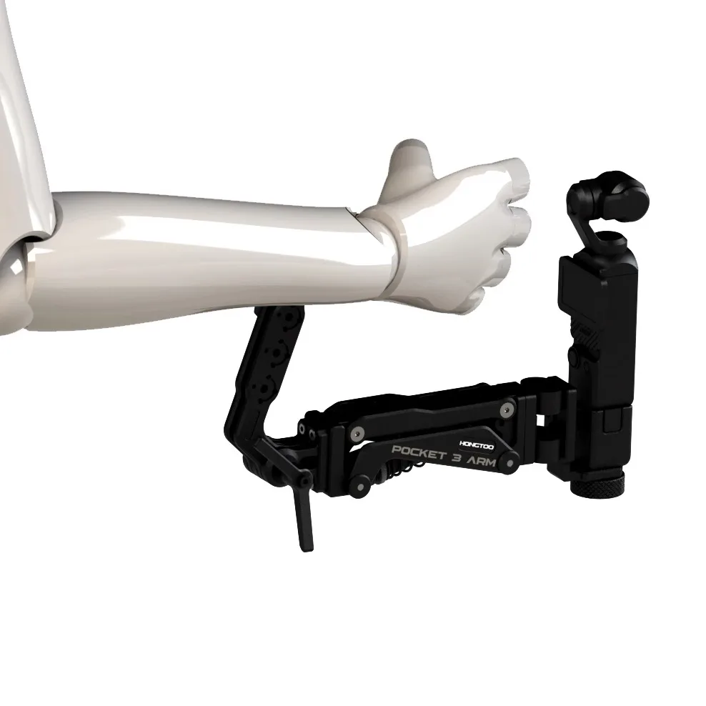 HONGTOO Shock Absorber Wooden Handle Arm Z-axis Video Vibration