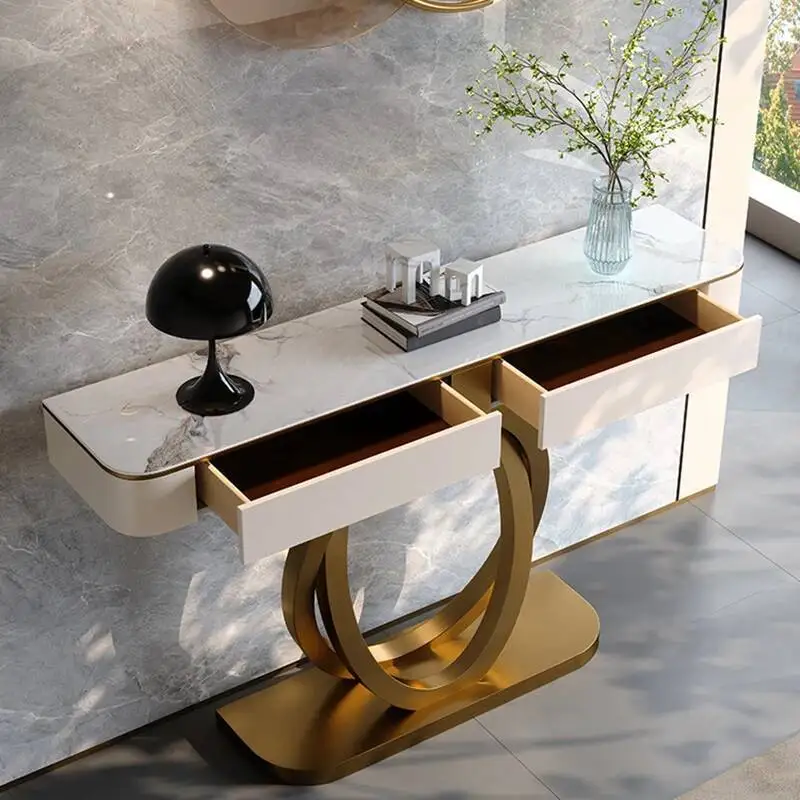 

Garden Room Round Corner Hotel Table Living Office Removable Table Nordic Classic Tisch Wohnzimer Entrance Hall Furniture