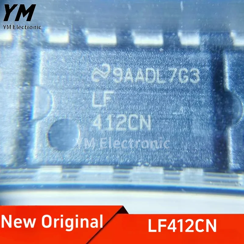 New Original LF412CN DIP-8 Dual JFET Input Operational Amplifier