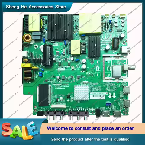 Original TP.MS3458.PC757 LCD TV 4K 3-in-1 motherboard