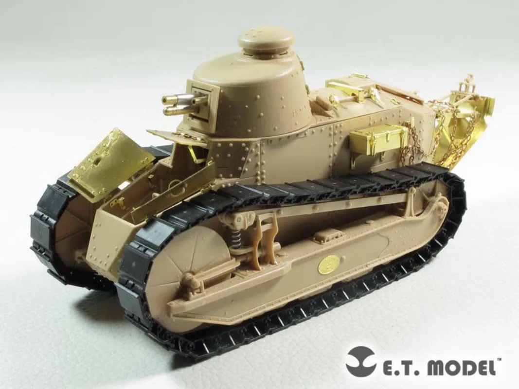 1/35 ET Models -E35-199 FT-17 (Cast Turret) Etching Parts for Meng Model TS-008