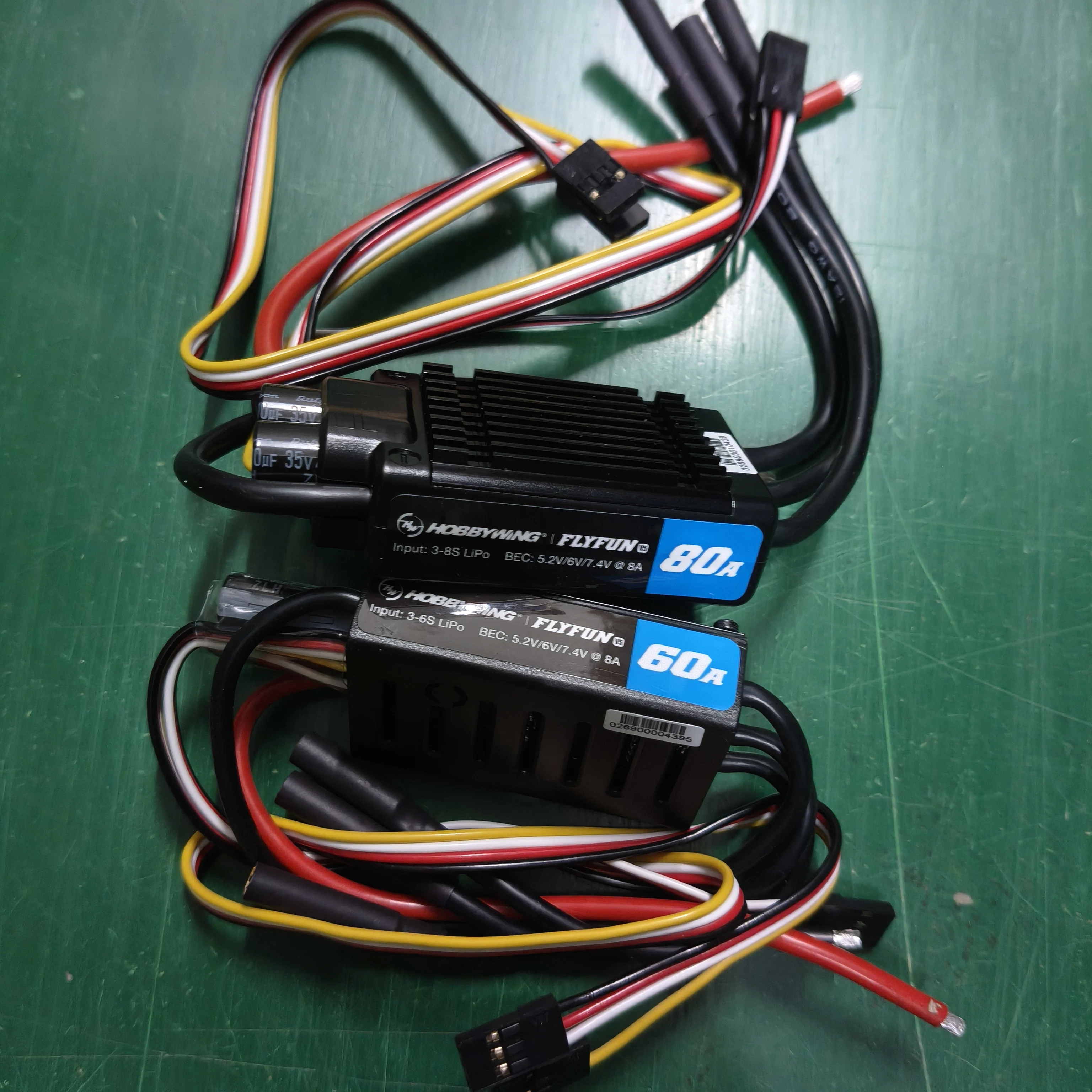 Hobbywing FlyFun V5 80A 60A 110A 120A 130A 160A 40A controlador de velocidade sem escova ESC 3-6S Lipo com função de DEO para RC Quadcopter