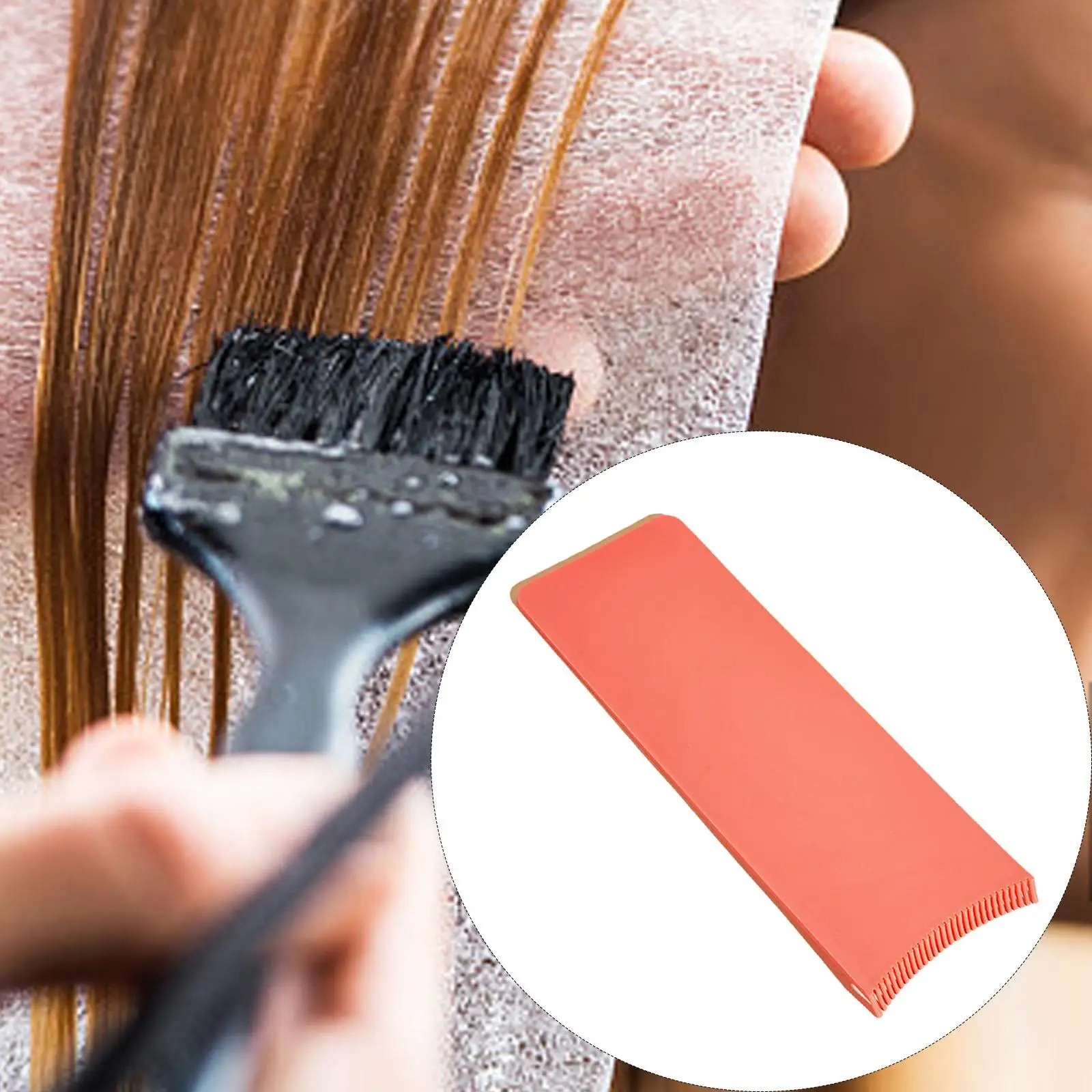 

Hair Dyeing Board Tool Red Balayage Plate Hair Accessories for Home and Salon Hairdresser Design