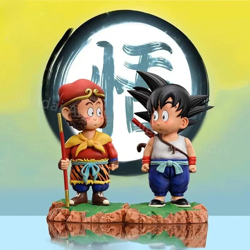 

18cm Dragon Ball Figures Monkey King Son Goku Childhood Memory Series Action Figures PVC Anime Model Doll Toy Kid Birthday Gifts